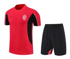 2025-26 AC Milan Red Thailand Soccer Uniform-4627