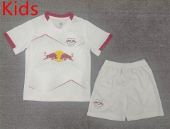 2025-26 RB Leipzig Home White Youth/Kids Soccer Uniform-3874