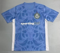 (S-4XL) 2025-26 SE Palmeiras Goalkeeper Blue Thailand Soccer Jersey AAA-5668