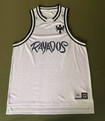 (S-3XL) 25-26 Special Edition Monterrey White Vest Thailand Soccer Jersey AAA-4442
