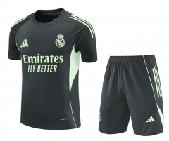 2025-2026 Real Madrid Light Grey Training Soccer Uniform-418