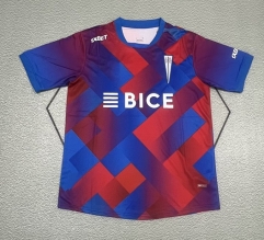 2025-26  CD Universidad Católica 2nd Away Blue &Red Thailand Soccer Jersey AAA-9755