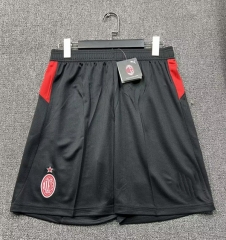 25-26 AC Milan Home Black Thailand Soccer Shorts