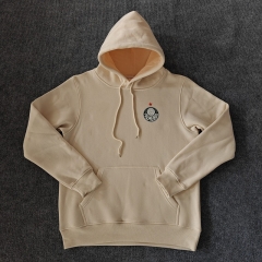 2024-2025 SE Palmeiras Beige Thailand Soccer Tracksuit With Hat-LH