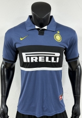 Retro Version 98-99 Inter Milan Away Blue Thailand Soccer Jersey AAA-3685