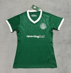 2025-26 SE Palmeiras Home Green Women Thailand Soccer Jersey AAA-4506