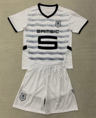 2024-2025 Stade Rennais Away White Soccer Uniform-AY