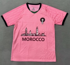 2025-2026 City Edition Morocco Pink Thailand Soccer Jersey AAA-7209