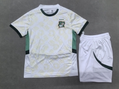 2025-26 Cote d'Ivoire Away White Soccer Uniform-718