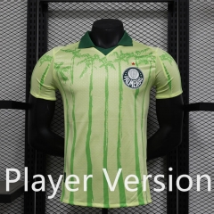 Player Version 2025-26  SE Palmeiras Away Yellow Thailand Soccer Jersey AAA-888