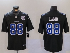NFL Fashion Dallas Cowboys Black #88 Jersey(Logo 1)-0840