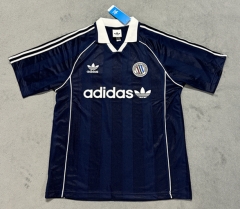 (S-4XL)2025-26 Adidas Retro version Blue Thailand Soccer Jersey-4506