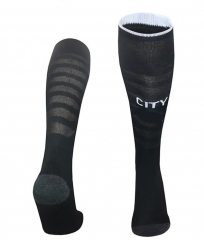 25-26 Manchester City Away Black  Soccer Socks