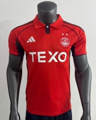 25-26 Aberdeen Home Red Thailand Soccer Jersey AAA-416
