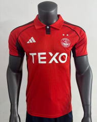 25-26 Aberdeen Home Red Thailand Soccer Jersey AAA-416