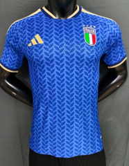 Player Version 2026-27 Italy Home Blue Thailand  Soccer Jersey