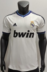 Retro Version 12-13 Real Madrid Home White Thailand Soccer Jersey-3685