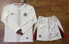 2025-26 Chelsea Away White LS Soccer Uniform-709