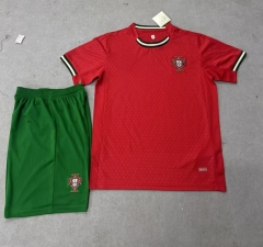 2025-2026 Portugal Home Red Soccer Uniform-718