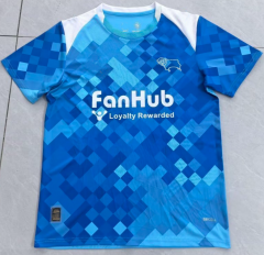 25-26 Derby County 2nd Away Blue Thailand Soccer Jersey