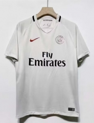 Retro Version 16-17 Season Paris 2nd Away White Thailand Soccer Jersey AAA-9070