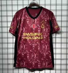 (S-4XL) 25-26 Advertising Edition Galatasaray SK 2nd Away Red Thailand Soccer Jersey AAA-GB