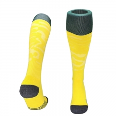 2025-26 AC Milan 2nd Away Yellow   Soccer Socks