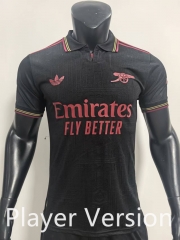 Player Version 25-26  Arsenal Black Thailand Soccer Jersey AAA-SJ