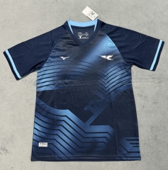 (S-4XL) 25-26 Lazio 2nd Away Blue Thailand Soccer Jersey AAA-4506