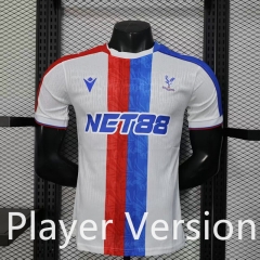 Player version 2025-26 Crystal Palace 2nd Away Red&White Thailand Soccer Jersey AAA-888