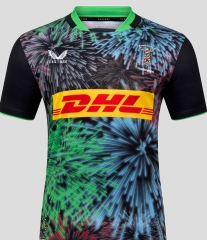 2025-26 Harlequins Blue&Green Rugby Shirt