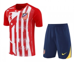 2025-2026 Atlético Madrid Red&White Thailand Training Soccer uniform-418