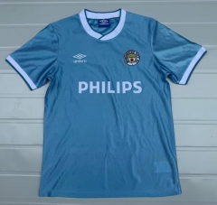 Retro Version 86-87 Manchester City Home Blue Thailand Soccer Jersey AAA-503