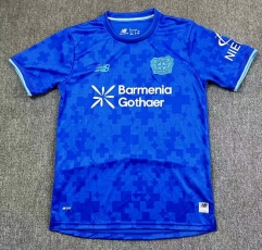 25-26 Bayer 04 Leverkusen 2nd Away Blue Thailand Soccer Jersey AAA-417