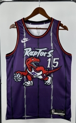 2026  Reteo Edition Toronto Raptors Purple #15 NBA Jersey-311