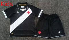 2025-26 Correct Version CR Vasco da Gama Home Black  Kids/Youth Soccer Uniform-2483