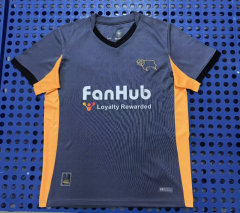 25-26 Derby County Away Dark Gray Thailand Soccer Jersey