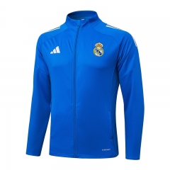 2025-2026 Real Madrid Lake Blue Thailand Soccer Jacket-815