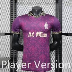Player Version 2025-2026 AC Milan Purple Thailand Soccer Jersey AAA-888