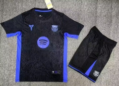 2025-2026 Barcelona Black Soccer Uniform-718