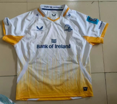 25-26  Leinster White&Yellow Rugby Shirts