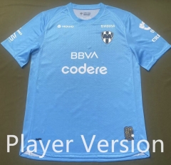 （s-4xl）Player Version 2025-2026 Monterrey  Goalkeeper Blue Thailand Soccer Jersey AAA-912