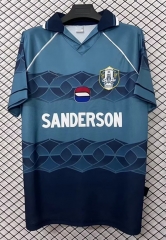 (S-4XL) Retro Version 1997 Season Sheffield Wednesday Away Blue Thailand Soccer Jersey AAA-2044