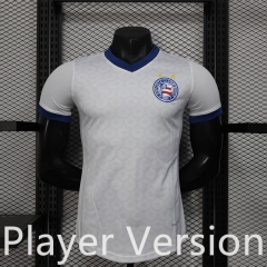 Player Version 2025-2026 Bahia Away White Thailand Soccer Jersey AAA-888