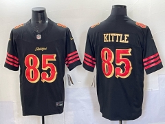 NFL San Francisco Argonauts Black #85 Jersey(logo1)-0840