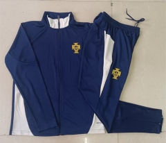 2025-26 Portugal Royal Blue Thailand Soccer Jacket Uniform-815