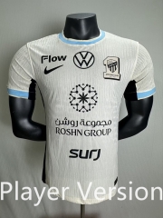 Player Version 25-26 Al Ittihad Saudi White Thailand Soccer Jersey AAA-6352