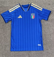 （s-4xl）26-27 Italy Home Blue Thailand Soccer Jersey AAA