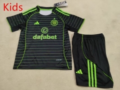2025-26 Celtic Away Black Kids/Youth Soccer Uniform-507