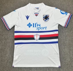 2025-26 Sampdoria Away White Thailand Soccer Jersey AAA-417